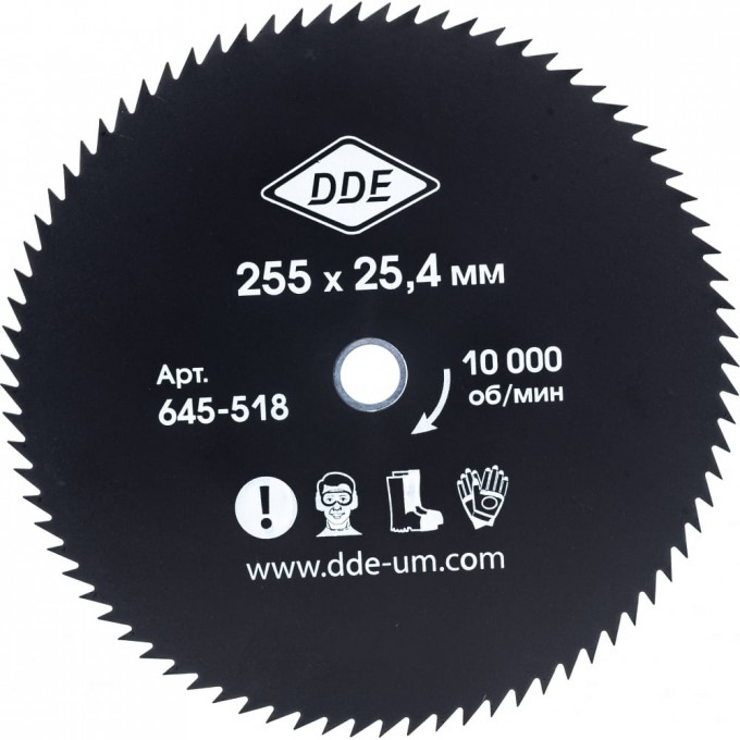 Диск для триммера DDE WOOD CUT 645-518