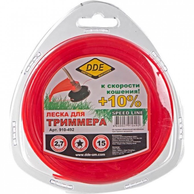 Триммерный корд DDE Speed line 910-492